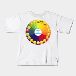 Wheel of Emotions Kids T-Shirt